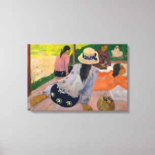 Paul Gauguin - The Siesta Canvas Print