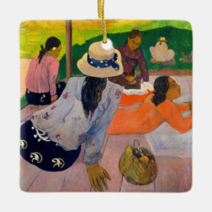 Paul Gauguin - The Siesta Ceramic Ornament