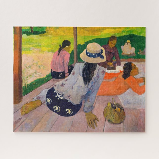 Paul Gauguin - The Siesta Jigsaw Puzzle (Horizontal)