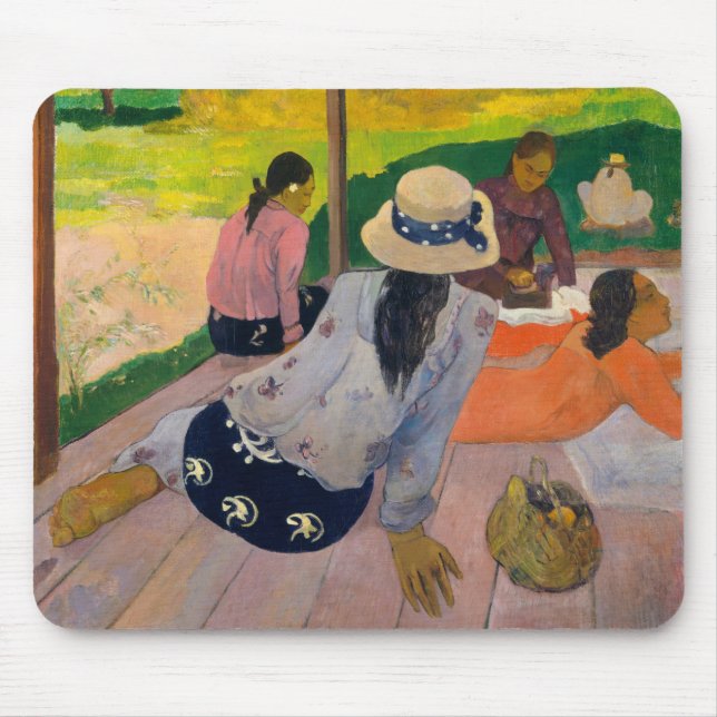 Paul Gauguin - The Siesta Mouse Pad (Front)