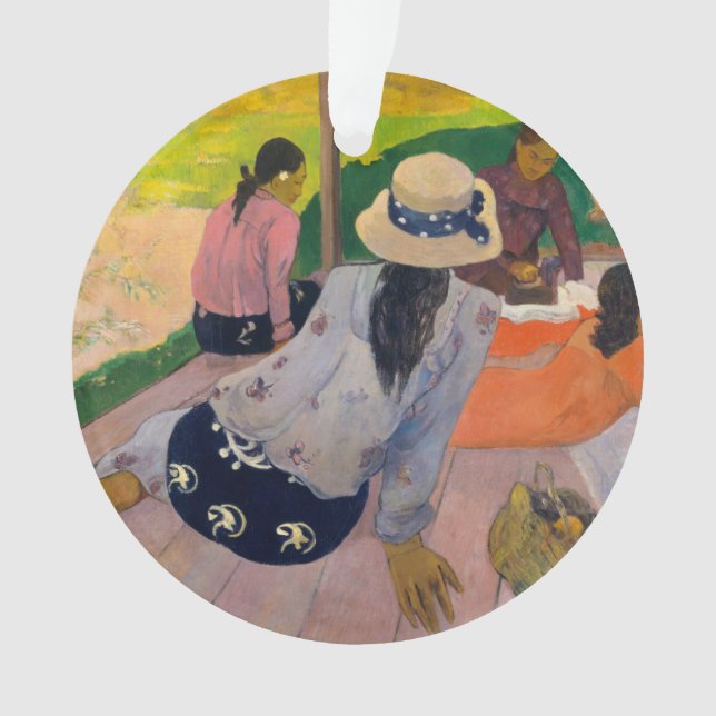 Paul Gauguin | The Siesta Ornament (Front)