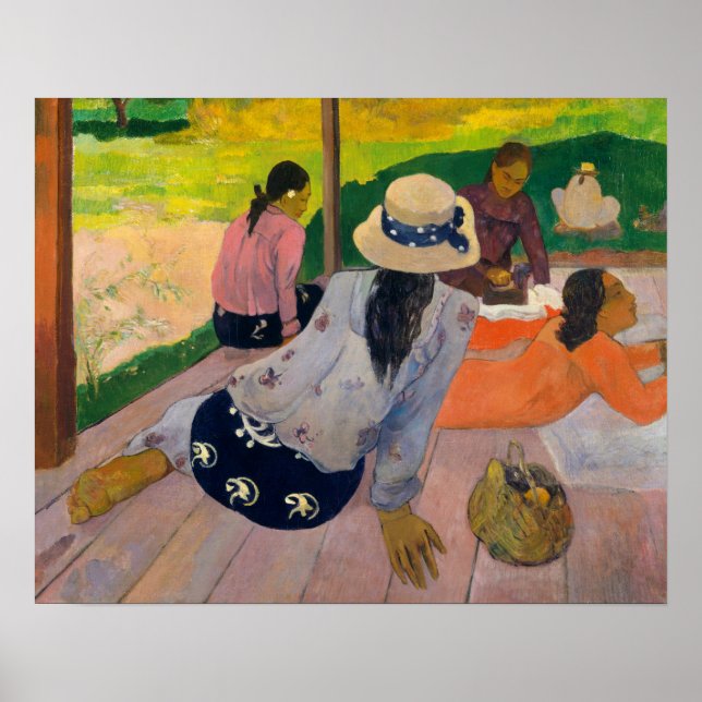 Paul Gauguin - The Siesta Poster (Front)