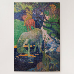 Paul Gauguin - The White Horse Jigsaw Puzzle