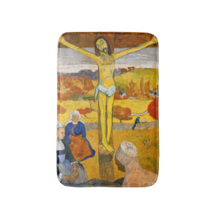 Paul Gauguin - The Yellow Christ Bath Mat