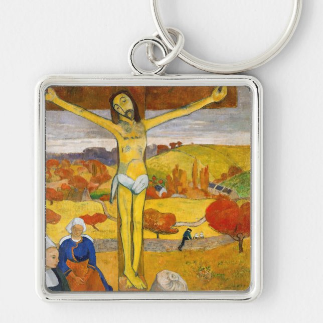 Paul Gauguin - The Yellow Christ Key Ring (Front)