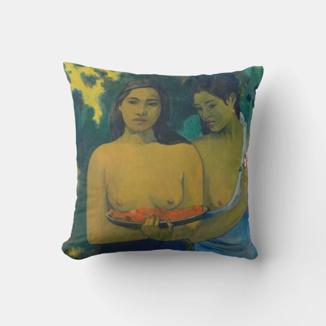 Paul Gauguin - Two Tahitian Women Cushion (Front)