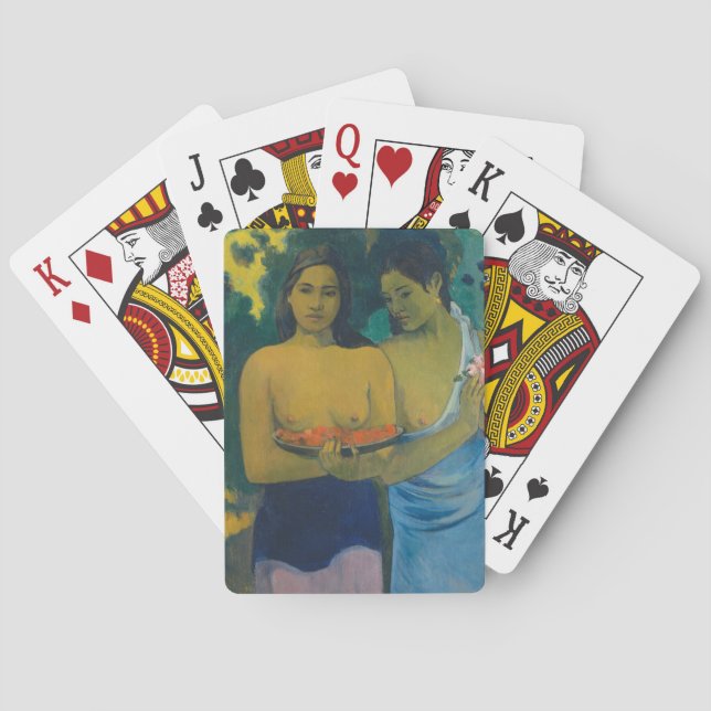 Paul Gauguin - Two Tahitian Women Playing Cards (Back)