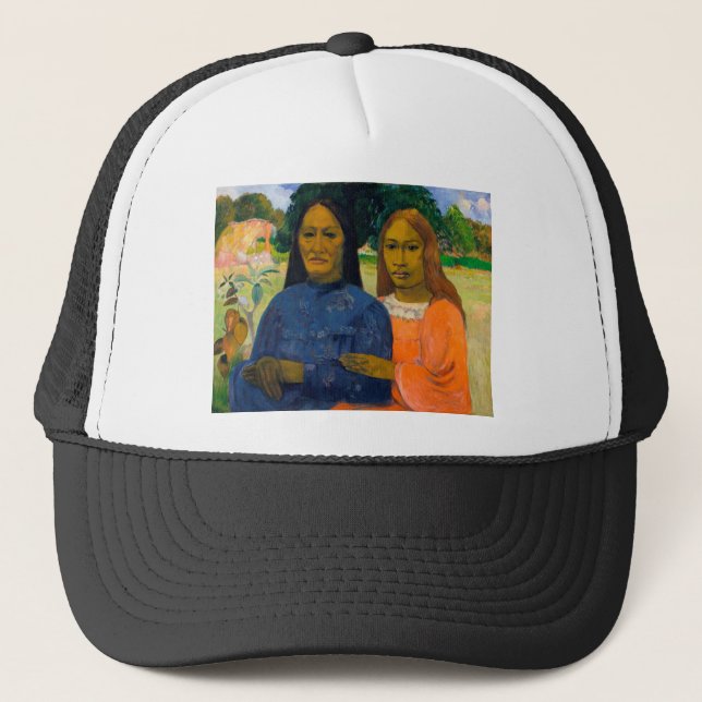 Paul Gauguin Two Women Trucker Hat (Front)