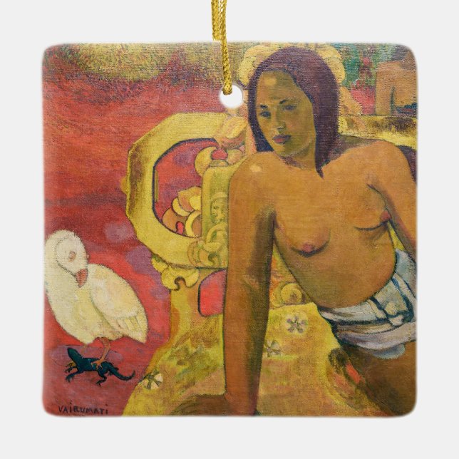 Paul Gauguin - Vairumati Ceramic Ornament (Front)