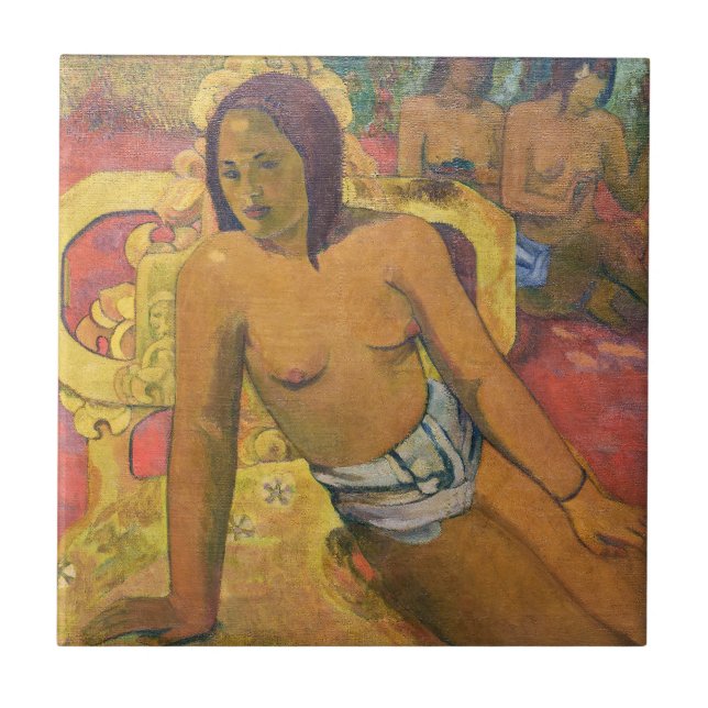Paul Gauguin - Vairumati Ceramic Tile (Front)