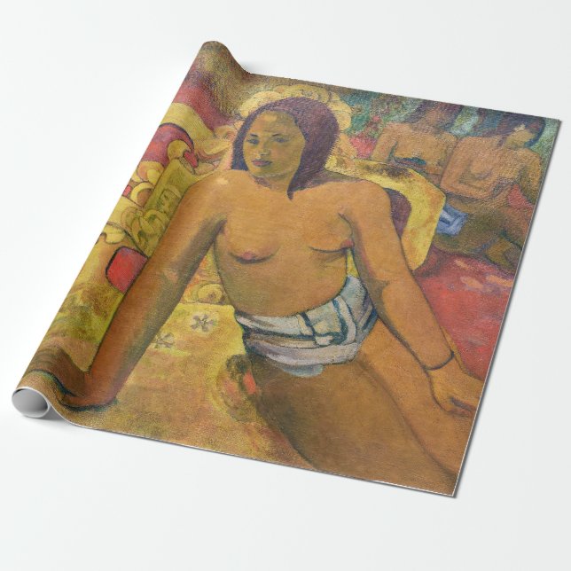 Paul Gauguin - Vairumati Wrapping Paper (Unrolled)