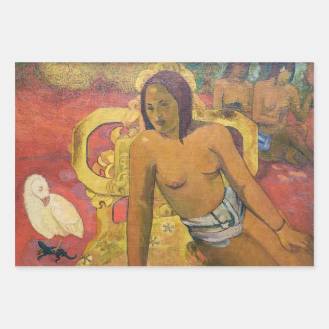 Paul Gauguin - Vairumati Wrapping Paper Sheet (Front)