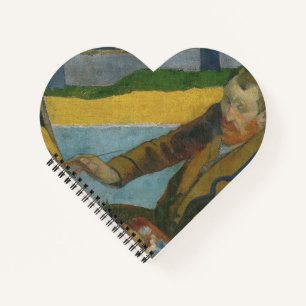 Paul Gauguin Vincent van Gogh painting sunflowers Notebook