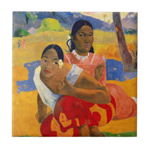 Paul Gauguin - When Will You Marry? Ceramic Tile