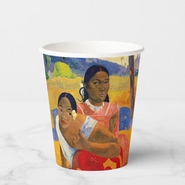 Paul Gauguin - When Will You Marry? Paper Cups (Front)