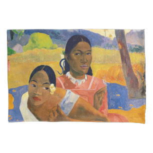 Paul Gauguin - When Will You Marry? Pillowcase