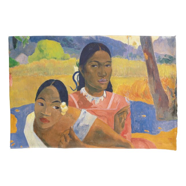 Paul Gauguin - When Will You Marry? Pillowcase (Front)