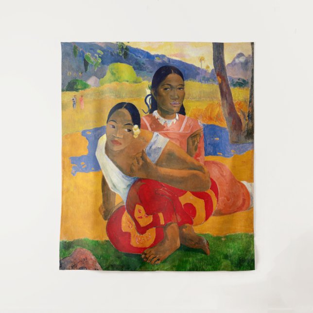 Paul Gauguin - When Will You Marry? Tapestry (Front)