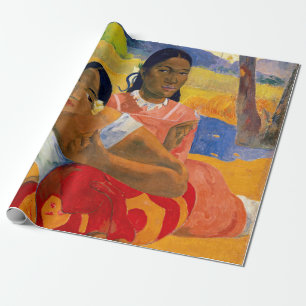 Paul Gauguin - When Will You Marry? Wrapping Paper