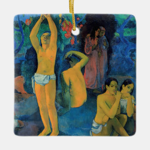Paul Gauguin - Where Do We Come From? Ceramic Ornament
