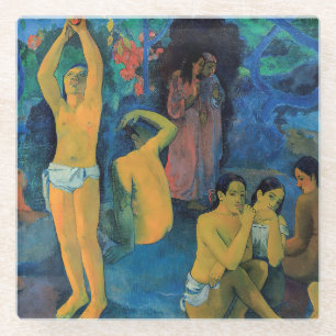 Paul Gauguin - Where Do We Come From? Glass Coaster