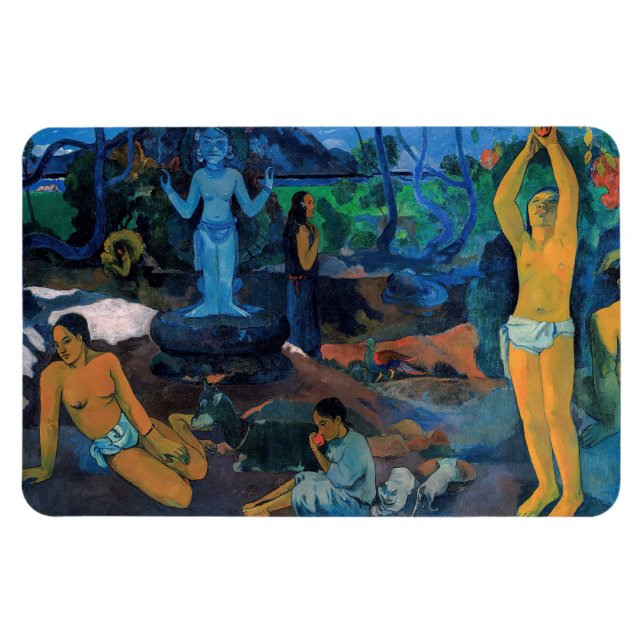 Paul Gauguin - Where Do We Come From? Magnet (Horizontal)