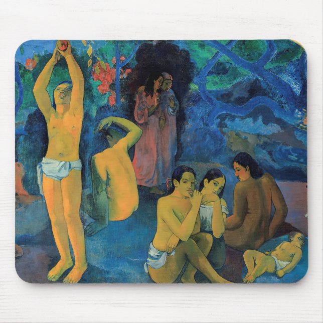 Paul Gauguin - Where Do We Come From? Mouse Pad (Front)