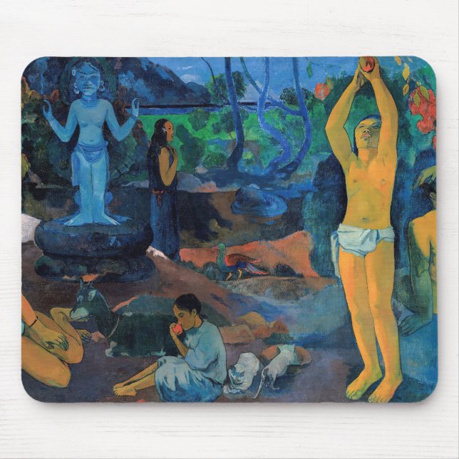 Paul Gauguin - Where Do We Come From? Mouse Pad (Front)