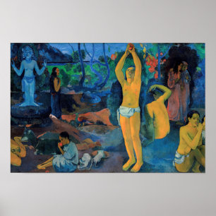 Paul Gauguin - Where Do We Come From? Poster