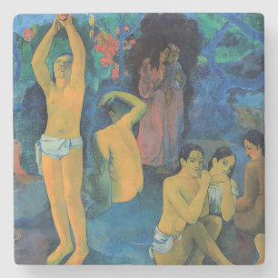 Paul Gauguin - Where Do We Come From? Stone Coaster