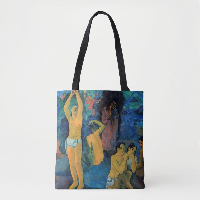 Paul Gauguin - Where Do We Come From? Tote Bag (Front)