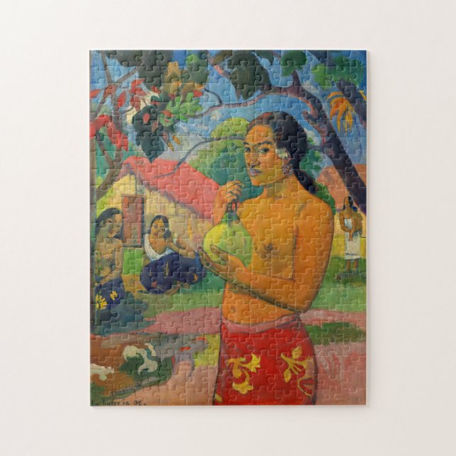 Paul Gauguin - Woman Holding a Fruit Jigsaw Puzzle (Vertical)