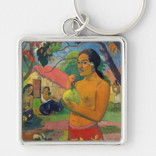 Paul Gauguin - Woman Holding a Fruit Key Ring (Front)