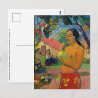 Paul Gauguin - Woman Holding a Fruit