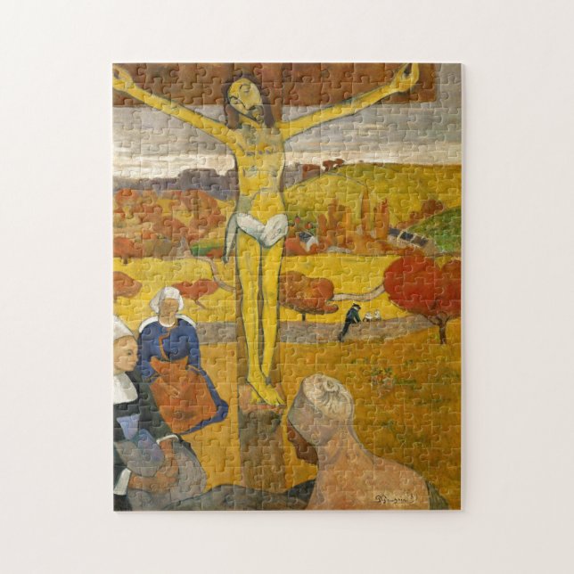 Paul Gauguin Yellow Christ Painting Jigsaw Puzzle (Vertical)