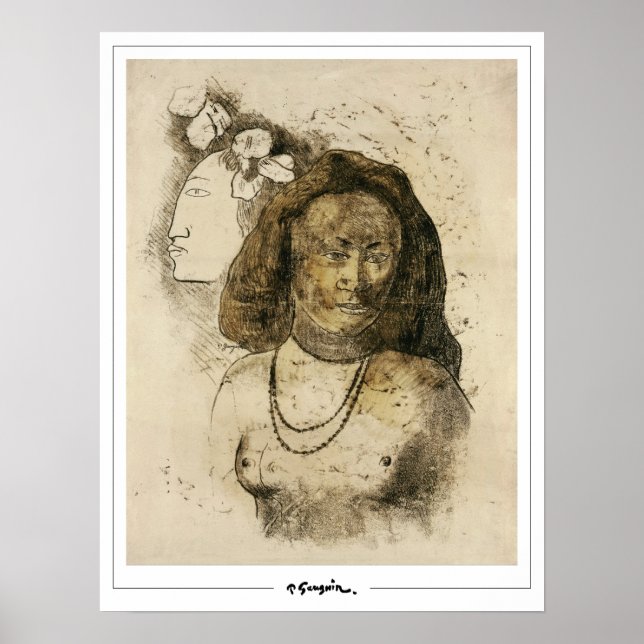 Paul Gauguin Zedign Art Poster #210 (Front)