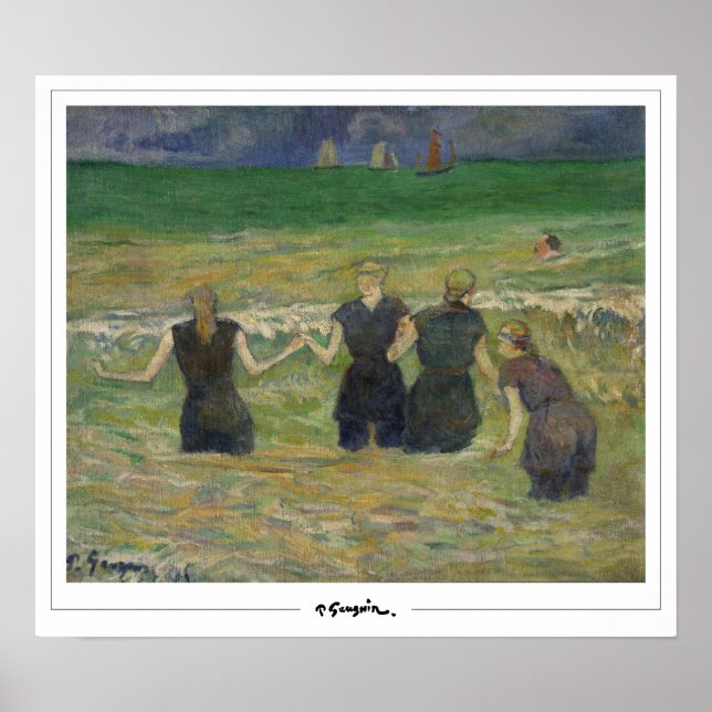 Paul Gauguin Zedign Art Poster #457 (Front)