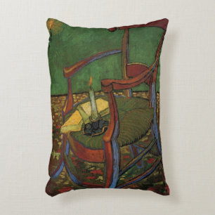 Paul Gauguin's Armchair by Vincent van Gogh Decorative Cushion