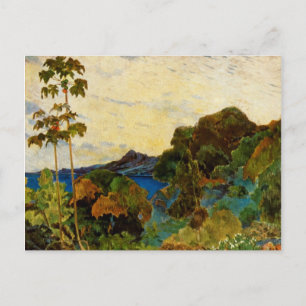 Paul Gauguin's Martinique Landscape (1887) Postcard