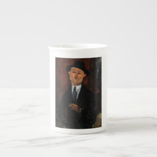 Paul Guillaume, Novo Pilota by Amedeo Modigliani Bone China Mug