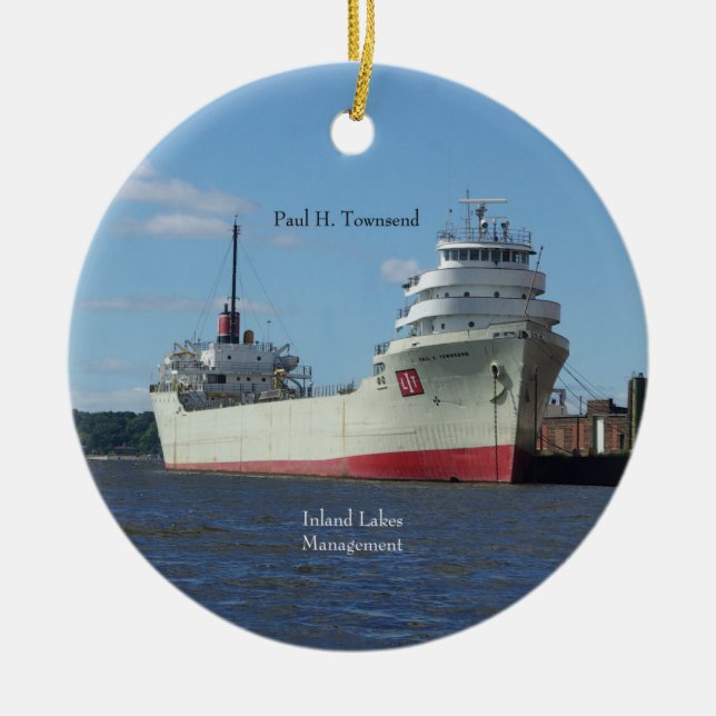 Paul H. Townsend ornament (Front)
