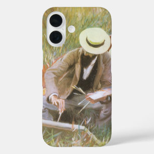 Paul Helleu Sketching with His Wife by JS Sargent iPhone 16 Case
