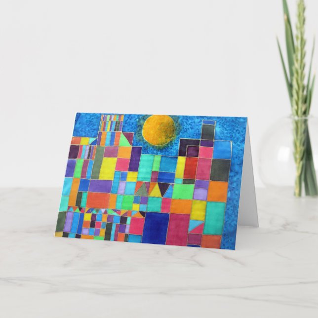 Paul Klee 1 Greetings Card (Front)