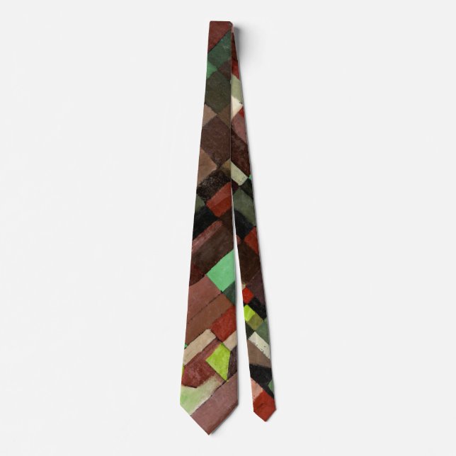 Paul Klee Abstract  Tie (Front)