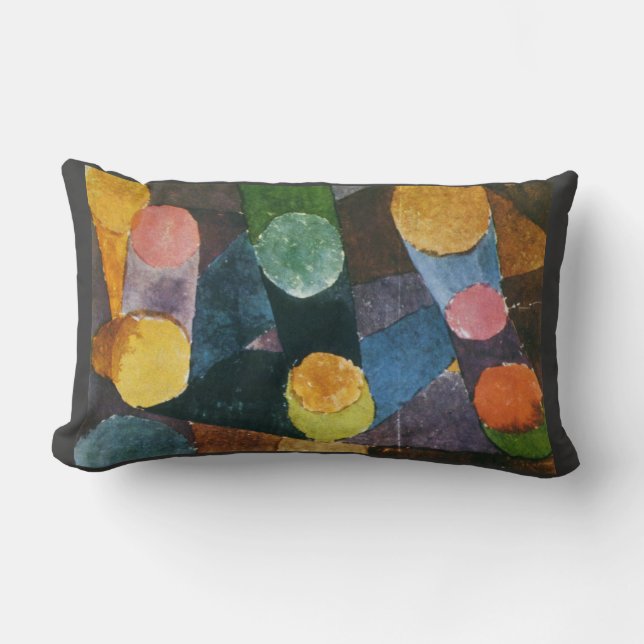 Paul Klee Abstraction Pillow (Front)