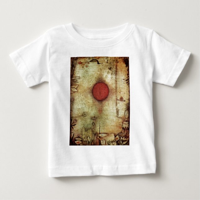 Paul Klee Ad Marginem Painting Baby T-Shirt (Front)