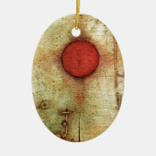 Paul Klee Ad Marginem Painting Ceramic Ornament