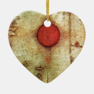 Paul Klee Ad Marginem Painting Ceramic Ornament