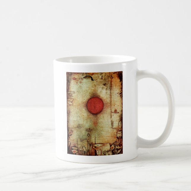 Paul Klee Ad Marginem Painting Coffee Mug (Right)