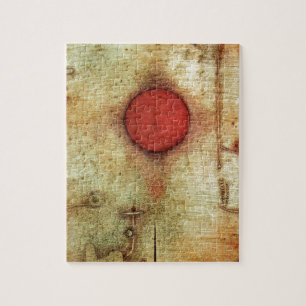 Paul Klee Ad Marginem Painting Jigsaw Puzzle
